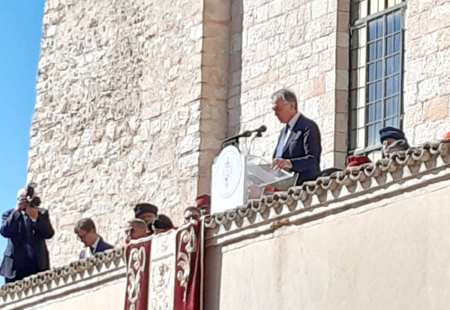 Immagine Rossi ad Assisi: "San Francesco ci insegna che senza radicalità non c'é cambiamento"